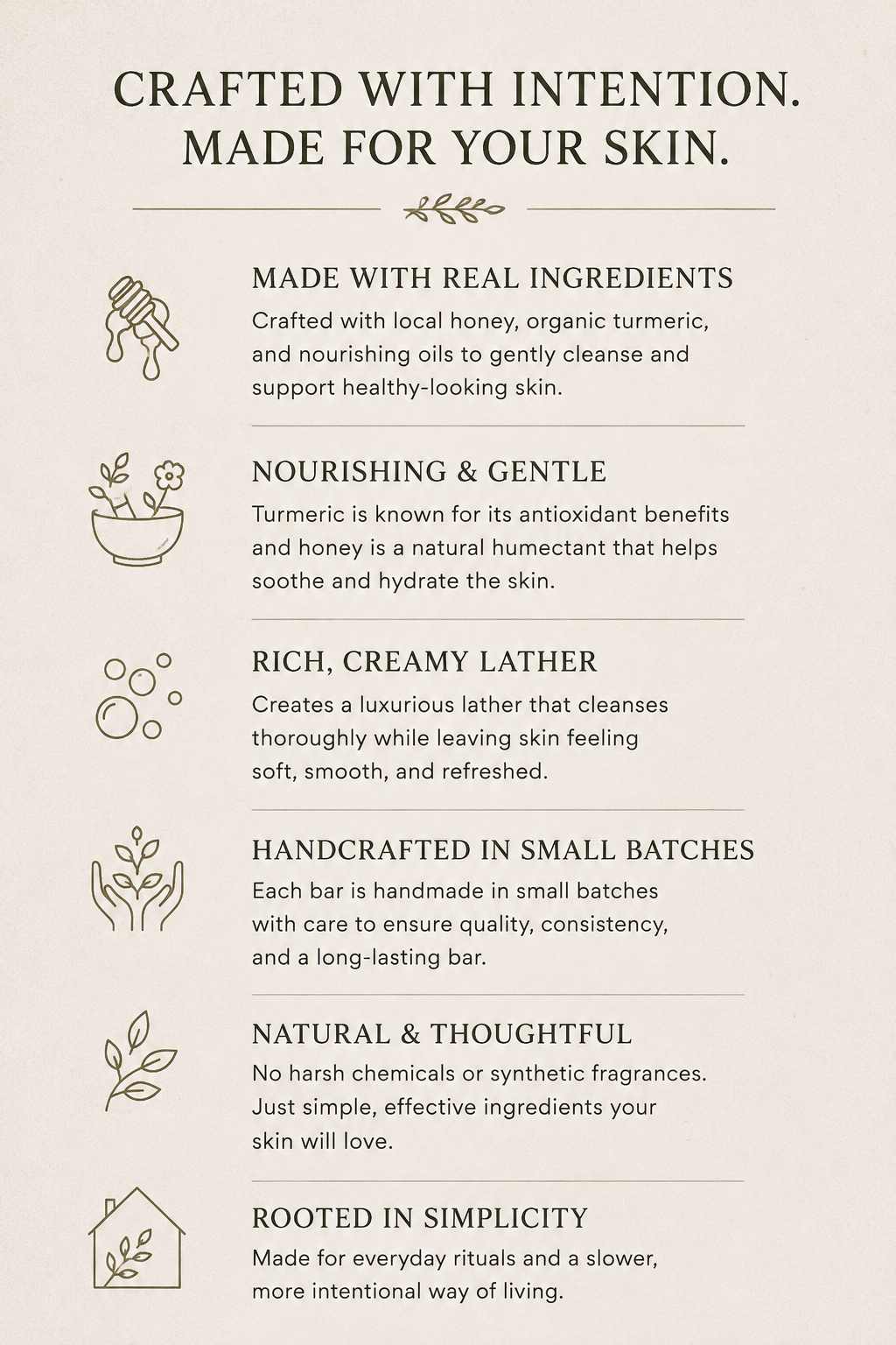 Tumeric Honey Soap (Pre-Order)